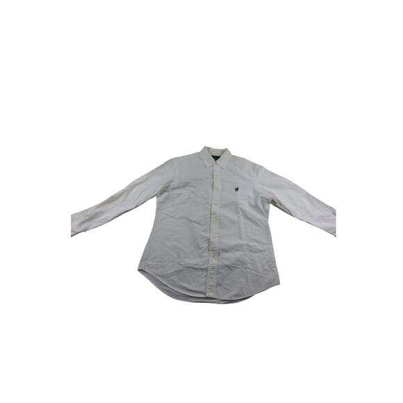 Ralph Lauren White Custom Fit Dress Shirt Men's L - Picture 5 of 8